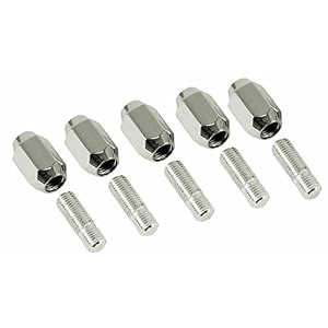 empi chrome lug nuts studs 14mm 4 dune buggy vw baja bug