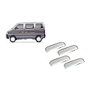 Empica ABS Plastic Chrome Plated Car Door Handle Catch Cover Compatible With Eeco, Pack of 4