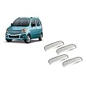 EMPICA ABS Plastic Chrome Plated Car Door Handle Catch Cover Compatible with Wagonr Old Model, Pack of 4