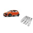 EMPICA ABS Plastic Chrome Plated Car Door Handle Catch Cover Without Sensor Cut Compatible with Maruti Suzuki Celerio X (Set of 4 Pcs)
