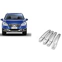 EMPICA ABS Plastic Chrome Plated Car Door Handle Catch Cover Without Sensor Cut Compatible with Maruti Suzuki Nexa S Cross (Set of 4 Pcs)