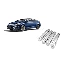 EMPICA ABS Plastic Chrome Plated Car Door Handle Catch Cover Without Sensor Cut Compatible with Ciaz All Variants, Pack of 4