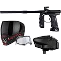 Empire Mini GS Electronic Paintball Gun Marker w Empire Halo Too Electronic Paintball Loader and EVS Thermal Paintball Mask