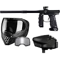 Empire Mini GS Electronic Paintball Gun Marker w Empire Halo Too Electronic Paintball Loader and EVS Thermal Paintball Mask