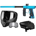 Empire Mini GS Electronic Paintball Gun Marker w Empire Halo Too Electronic Paintball Loader and EVS Thermal Paintball Mask