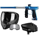 Empire Mini GS Electronic Paintball Gun Marker w Empire Halo Too Electronic Paintball Loader and EVS Thermal Paintball Mask