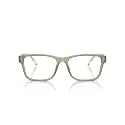 Emporio Armani mens Ea3239 Rectangular Prescription Eyewear Frames