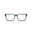 Emporio Armani mens Ea3239 Rectangular Prescription Eyewear Frames