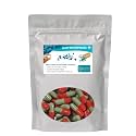 Empty Gelatin Capsules(PACK OF 1000) (RED GREY, SIZE 0 (500 MG))
