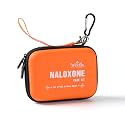 Highly Visible Naloxone Carry Case for 2 Nasal Sprays, Small