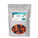 Empty Vegetarian Capsules (PACK OF 1000) (Black-orange, SIZE 0 (500 MG))