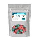 Empty Vegetarian Capsules (PACK OF 1000) (Green-Pink, SIZE 0 (500 MG))