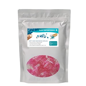 empty vegetarian capsules pack of 1000 pink-ct size 0 500 mg