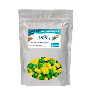 empty vegetarian capsules size 0 500 mg pack of 1000 green yellow size 0 500 mg