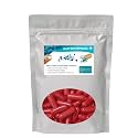 Empty Vegetarian Capsules, SIZE 00 (1000 MG) (PACK OF 1000) (RED, SIZE 00 (1000 MG))