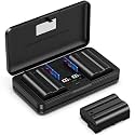 EN-EL15 (2200mA) Camera Battery Multifunctional Charger Set (Including Two Batteries) Compatible with Nikon Z6 Z7 V1D 750D 7500D 850D 7000Db7100D 7200D 500D 780D 600D 610D 800D 810D 810a