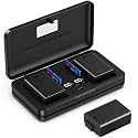 EN-EL25 (1350mA) Camera Battery Multifunctional Charger Set (Including Two Batteries) Compatible with Nikon Z30/Z50/ZFC
