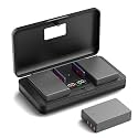EN-EL9 (1500mA) Camera Battery Multifunctional Charger Set (Including Two Batteries) Compatible with Nikon DF D40 D50 D40X D60 D70S D70s D80 D100 D300 D700 D3000 D5000 D5100 D8000 Cameras