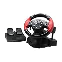 Race Steering Wheel with Floor Pedals Gaming Accessories Gaming Racing Wheel|Video Games & Consoles | Video Game Accessories | Controllers & Attachments