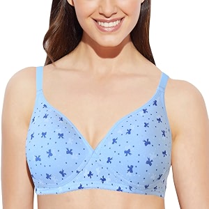 enamor a039 perfect coverage supima cotton t-shirt bra- padded wirefree amp medium coverage