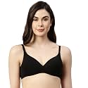 Enamor A039 Perfect Coverage Supima Cotton T-Shirt Bra- Padded, Wirefree &amp; Medium Coverage