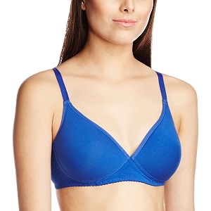 enamor women39s seamless padded non wired bra a039_dazzling blue1_36c