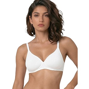 enamor women cotton padded non wired bra