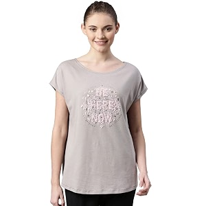 enamor athleisure relaxed fit short sleeve boat neck antimicrobial finish breathable stretch cotton activewear sports tshirt for women-e131 e131_mauve greybe here graphic_s
