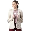 Enamor Athleisure Slim Fit Single Breasted One Button Sporty Blazer for Women with 2 Side Zipper Pockets - A903 | Quick Dry &amp; Antimicrobial Finish Blazer
