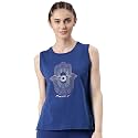 Enamor Sleeveless Crew Neck Regular Length Stay Cool Tank T-Shirt - Relaxed Fit, Breathable, Anti-Odour - E133