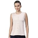 Enamor Sleeveless Crew Neck Regular Length Stay Cool Tank T-Shirt - Relaxed Fit, Breathable, Anti-Odour - E133