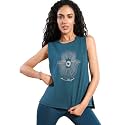 Enamor Sleeveless Crew Neck Regular Length Stay Cool Tank T-Shirt - Relaxed Fit, Breathable, Anti-Odour - E133