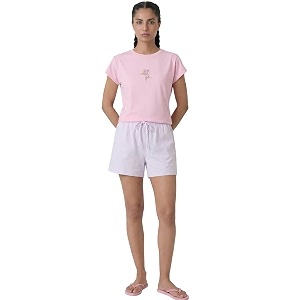 enamor drawstring mid thigh length mid rise basic shorts - relaxed fit super soft cotton - e062