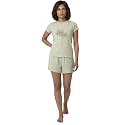 Enamor Drawstring Mid Thigh Length Mid Rise Basic Shorts - Relaxed Fit, Super Soft Cotton - E062