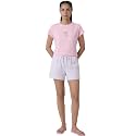 Enamor Drawstring Mid Thigh Length Mid Rise Basic Shorts - Relaxed Fit, Super Soft Cotton - E062