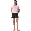 Enamor Drawstring Mid Thigh Length Mid Rise Basic Shorts - Relaxed Fit, Super Soft Cotton - E062