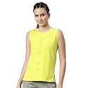 Enamor Sleeveless Crew Neck Regular Length Stay Cool Tank T-Shirt - Relaxed Fit, Breathable, Anti-Odour - E133