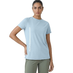 Enamor Short Sleeve Crew Neck Regular Length