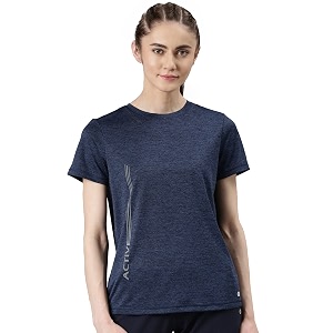 Enamor Short Sleeve Crew Neck Regular Length