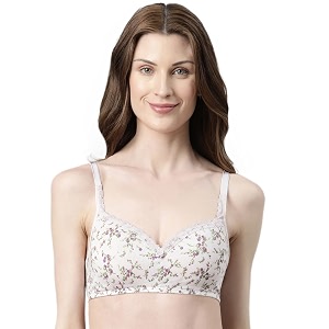 Enamor Smoothening Womens Cotton Everyday Balconette T-Shirt