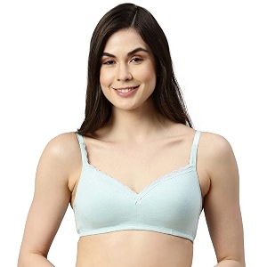Enamor Smoothening Womens Cotton Everyday Balconette T-Shirt