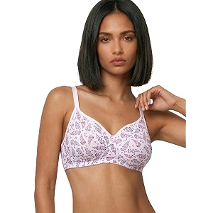 enamor innovations fabcool encircled side support shaper non padded wirefree high coverage women39s cotton everyday bra - a042 available in plus sizes