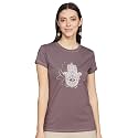 Enamor Short Sleeve Crew Neck Regular Length Basic Crew T-Shirt - Slim Fit, Soft and Breathable Stretch Cotton - E147