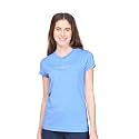 Enamor Short Sleeve Crew Neck Regular Length Basic Crew T-Shirt - Slim Fit, Soft and Breathable Stretch Cotton - E147