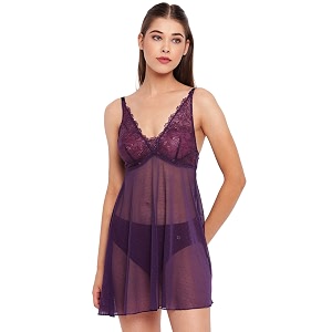 Enamor Rayon Blend Women Chemise Panties
