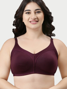 Enamor Women Everyday Non Padded Bra Purple