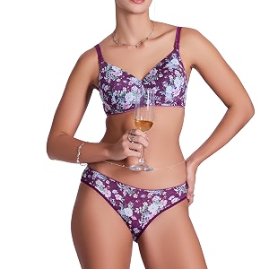 Enamor Women Low Waist Bikini Panty Soft