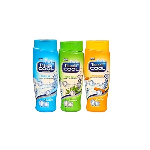 thanda cool prikly heat powder 150g sandalwoodtulsiregular