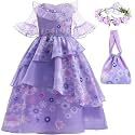 Encanto Dress Costume for Girls Mirabel Dress