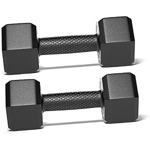 Encanto PVC Hex Dumbbells For Men